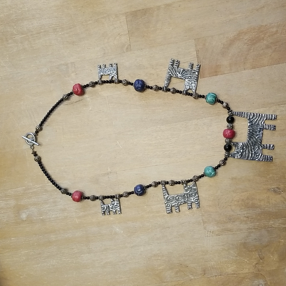 Vintage Marcie Feline Necklace